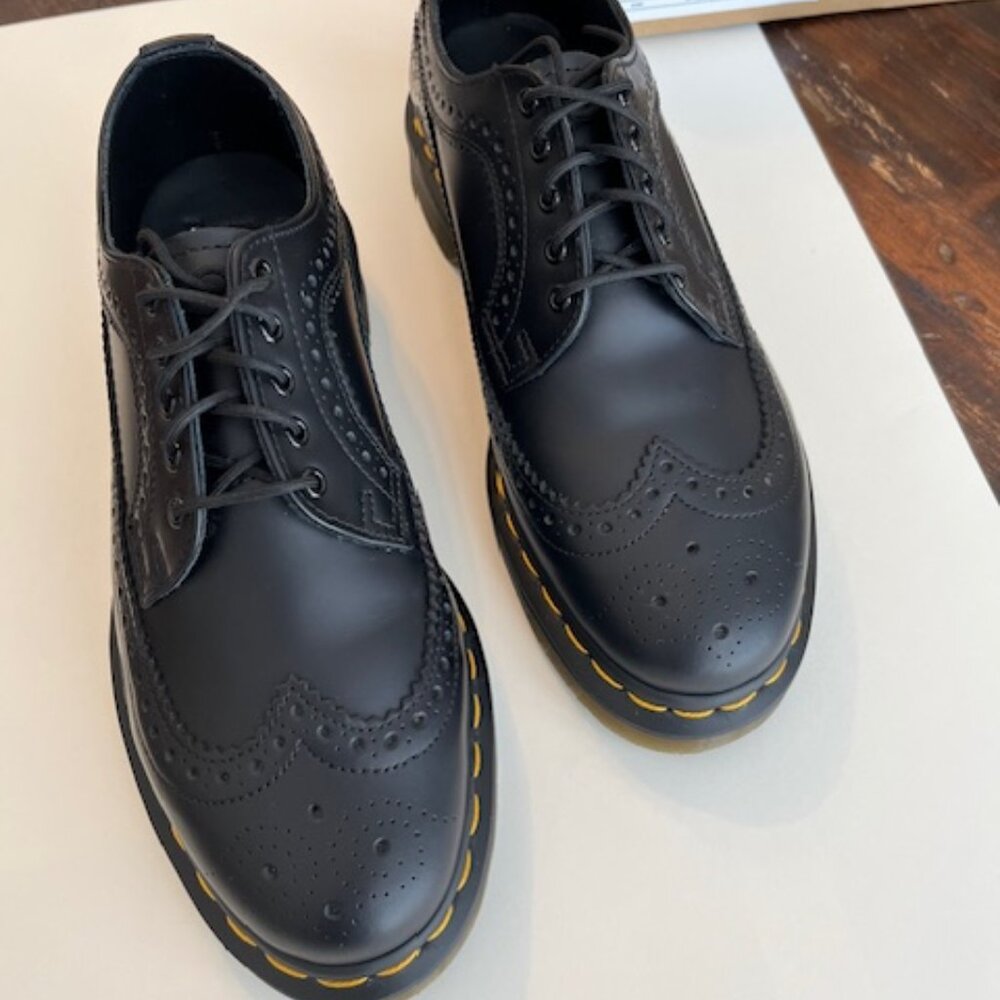 Dr Marten Black Windtip Oxford 3989